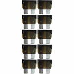 Tavaline Blade Fuse Autokaitse (Pakendis 10 1A must) 7x4x2cm