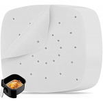 &Otilde;hkpann p&auml;rgament 100 perforeeritud pann ahjupaber 22cm kandiline mittenakkuv &otilde;hkpann p&auml;rgament &otilde;hkpann ahjupaber 21x21x1cm