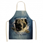 Bulldogi taks k&ouml;&ouml;gip&otilde;ll Unisex &otilde;htus&ouml;&ouml;k s&ouml;&ouml;gitegemine talje sall puhastus p&otilde;lle t&ouml;&ouml;riist 55x68 cm 47x38cm