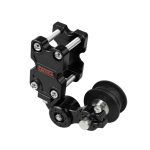 Universaalne mootorratta alumiiniumist ketipinguti br&auml;ndi ketiregulaatori polt uus reguleerija ketipinguti rull must