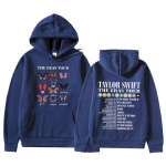 2023 Retro Taylor The Eras Tour Butterfly Print Hoody Hip Hop Streetwear Hoodie Unisex Naiste Trendikad dressipluusid Unisex jaoks 2XL