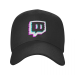 Twitch Logo Kawaii Cap Baseball Cap Beach v&auml;ljas&otilde;idum&uuml;tsid naistele Unisex's