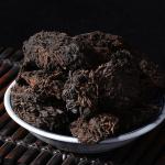 Guangxi Hei Cha Aged Wild Liu Bao Lao Cha Tou Golden Bud Nuggets tume tee 500g