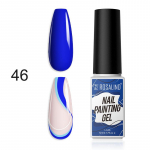 ROSALIND 5 ml k&uuml;&uuml;nte maalimisgeel Art Liner k&uuml;&uuml;nelakk kreemjas viimistlusega sile l&auml;ikiv DIY k&uuml;&uuml;nte hingeldav geellakk