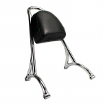 JIUJIU mootorratta terasest Sissy baari kaass&otilde;itja seljatoe padi, mis sobib Sportster XL883 1200 48 04-15 jaoks