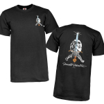 Powell Peralta Skull Sword Skateboard Unisex T-s&auml;rk Must Bones Brigade S