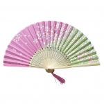 Kokkupandav ventilaator Hiina vintage bambusest lehvik Kerge kaasaskantav k&auml;siventilaator tutiripatsiga igap&auml;evaseks kasutamiseks C