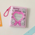 2-tolline 16 taskuga v&auml;ike fotoalbum Korea koomiksifotod Koguge raamatukaardihoidja v&otilde;tmehoidjaga minikaardikoti fotokaardihoidja style 1