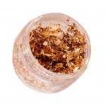 1 Box Nail Art Litterid Dekoratsioon Kuldne/H&otilde;bedane Ebaregulaarne Tin Foolium Flake DIY Manik&uuml;&uuml;r UV geellakk 3D Glitter K&uuml;&uuml;nte kaunistus Aksessuaarid E