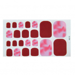 Heart Moon Leaf veekindlad varbak&uuml;&uuml;nte kleebised T&auml;iskatted Kleebised Kleepuvad &uuml;mbrised