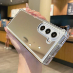 Luksuslik 2IN1 Make UP Mirror telefoni&uuml;mbris Samsung Z Fold 3 ZFold 4 Fold 5 k&otilde;va akr&uuml;&uuml;l Tpu silikoonist p&otilde;rutuskindel kaitsekate For Galaxy Z Fold 3 h&otilde;be