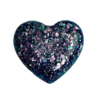 Ornamentaalne armastusm&auml;rk, poleeritud pind, peen julgustav lilla