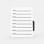 Akr&uuml;&uuml;lripsmepikenduste korraldaja kaubaalus False Lash Stand Tile Palette Ripsmekleepumisliim Keraamiline hoidik koos v&ouml;&ouml;ga