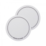 2 komplekti &uuml;he pedaaliga trumlipea plaastrid Kulumiskindlad kleebised Isekleepuv trummipea plaaster 11cm valge