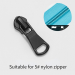 5 TK 3#/5#/8# metallist t&otilde;mblukuga liugurid vaigu/metalli/nailoni t&otilde;mblukkude jaoks, r&otilde;ivaste asendust&otilde;mblukuga liugurid, meisterdage &otilde;mblustarbed 6-7mm