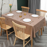 Ristk&uuml;likukujuline plastikust laudlina PVC veekindel saastumisvastane kate v&auml;lis&ouml;&ouml;gilaualina 80X120cm