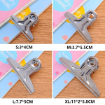 5 tk statsionaarne korraldaja kirjaklamber plastikust klambrikaust failiklamber &Otilde;pilase test kirjaklamber Toidu hoiustamisklamber Kontor XL/11.5cm