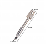 1 tk juhtmevaba kaasaskantav mini jootekolbi otsik USB aku jootekolb keevitusotsikud keevitust&ouml;&ouml;riistade parandamiseks 0.7*5.1cm