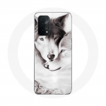 Kohver Oppo A74 5G Wolf Duo loomadele