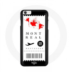 Coque Iphone SE Billet d'avion Montreal
