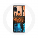Samsung Galaxy A21S &uuml;mbris Strangers Things logo