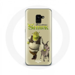 &Uuml;mbris Samsung Galaxy A8 Plus Shreki ja eeslifilmi jaoks