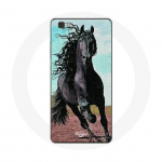 Huawei P8 Lite &uuml;mbris, friisi t&otilde;ugu must hobune