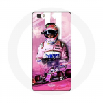 Huawei P8 Lite Formula 1 Sergio P&eacute;rez F1 Driver Pink &uuml;mbris