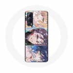 Coque pour Vivo Y72 Tanjiro Inosuke et Zenitsu Demon Slayer Kimetsu no Yaiba Manga