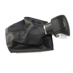 DSG k&auml;iguvahetusnupp, k&auml;sipalli nahk, Skoda Kerroc Kodiaki autotarvikud, autoosad Leather black