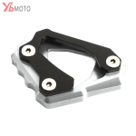 Motorcycle Accessories Kickstand Side Stand Extension Support Plate For Yamaha MT-10 MT 10 FZ10 2016- mt10sp MT10 SP 2022 Black nologo black