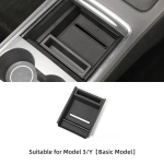 LUCKEASY For Tesla Model 3 Model Y Keskjuhtimispuldi hoiukarp Sisetarvikud Auto Keskmise k&auml;etugede Panipaiga korrastamine M3Y-ST46A