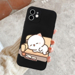 Pehme animatsioon Armas moodne telefon Iphone 11 XR Max 14 Pro 6s 8 Mini X 6 7 13 12 Plus XS Silikoonist Silikoonist Pehme TPU sirge korpuse kate for 7plus Or 8plus varre v&auml;rv