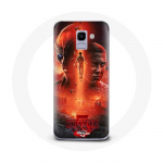 Coque pour Samsung Galaxy J6 2018 Stranger Things Affiche S&eacute;rie Saison 5 - Maniacase