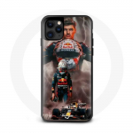 Coque pour Iphone 13 Pro Max Formule 1 Max Verstappen Casque F1 - Maniacase