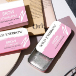 1 tk Naturaalne l&auml;bipaistev kulmude kujundav kulmude geelfiksaator koos pintsliga meigiga naiste kulmukosmeetika roosa