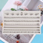 Pearl Wave kott kett k&ouml;is pits silikoon Sugarcraft vorm Fondant koogi kaunistamiseks t&ouml;&ouml;riistad koogikesi &scaron;okolaadi k&uuml;psetusvorm