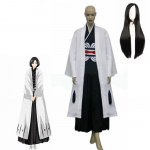 Anime Bleach Cosplay Bleach 4. divisjoni kapten Unohana Retsu cosplay kost&uuml;&uuml;m Parim kost&uuml;&uuml;m Halloweeni tasuta saatmiseks L-(Costume+Wig)