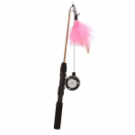 Funny Cat Stick Fish Type Pet Interaktiivne m&auml;nguasi kassidele Teaser Kitten Sea &otilde;ngeritv V&auml;ike kala Funny Cat Stick Feather