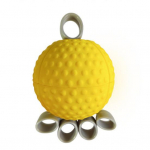 K&auml;epideme tugevustreeningpall elastse silikoonist s&otilde;rmevoodiga aeglase tagasil&ouml;&ouml;giga libisemisvastane k&auml;te taastamine, s&otilde;rmede venitusvarustus S