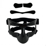 Korvpallimask N&auml;ole reguleeritav rihm Meeste Naiste Kaitse katkise nina eest 14cmx9cm