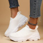 Women Breathable Sneakers Running Shoes Fitness Sports shoes Casual Sportwear Walking shoesOne pedal light socks and shoes 37