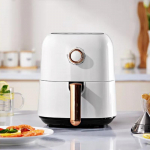 &Otilde;hkfrit&uuml;&uuml;r, suitsuvaba, mittenakkuv, 3-liitrine elektrifrit&uuml;&uuml;r, multifunktsionaalne majapidamises kasutatavad friikartulid, munakoogid, kanatiivad 【1】 Standard version valge