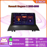 9-tolline autoraadio Carplay jaoks Renault Megane 2 2002-2009 auto multimeedia videopleier GPS-navigatsioon WIFI 2+32GB 2+32GB