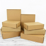 10 tk pruun kraftkarpi pakend pulmapidu v&auml;ikesed kingitused k&auml;sitsi valmistatud seebiga &scaron;okolaadikompveki kinkekarp 15 * 10 * 4 cm 10PCS