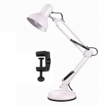 LED pikkade k&auml;te silmade kaitse manik&uuml;&uuml;r ja ripsmed laualamp &Otilde;ppimine lugemise t&ouml;&ouml; parandamine t&auml;toveeringu klambriga kokkuklapitav lamp valge