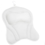 Luksuslik libisemiskindel vannipadi parimaks pea-, kaela- ja seljatoeks &ndash; 4D &otilde;huv&otilde;rguga pehme vannipadi 6 tugeva iminapaga 4D-1