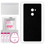 apgo Protective Skin Sticker for the back compatible with Xiaomi Mi Mix, Wrap Film, Foil, Vinyl - Pattern Matte Black