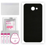 apgo Protective Skin Sticker for the back compatible with Samsung Galaxy A8 (2016), Wrap Film, Foil, Vinyl - Pattern Matrix