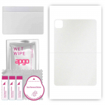 apgo Protective Skin Sticker for the back compatible with Doogee T10, Wrap Film, Foil, Vinyl - Pattern Matte Transparent